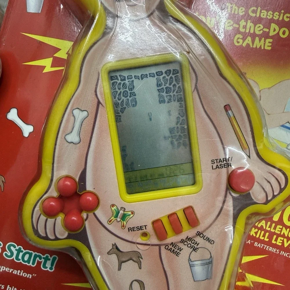 vintage hasbro hand held electronic operation game‎ 49003 1998